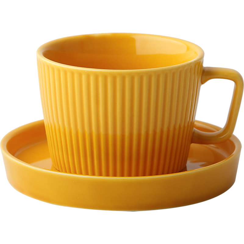 Retro Exquisite Milk Flower Tea Mug