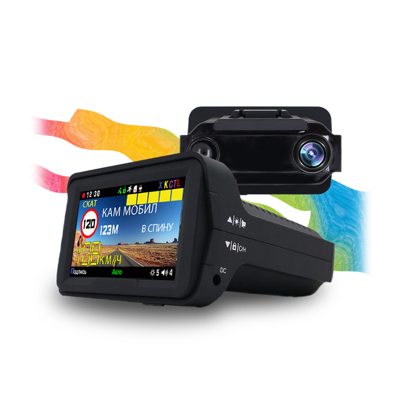 K328SG 3-in-1 1080P 146 Radar DVR