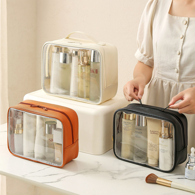 Transparent Pvc and Pu Bag