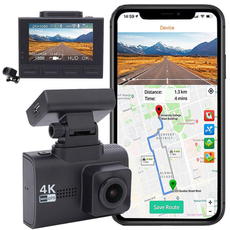 M200 2.45" 4K Dual WiFi DVR