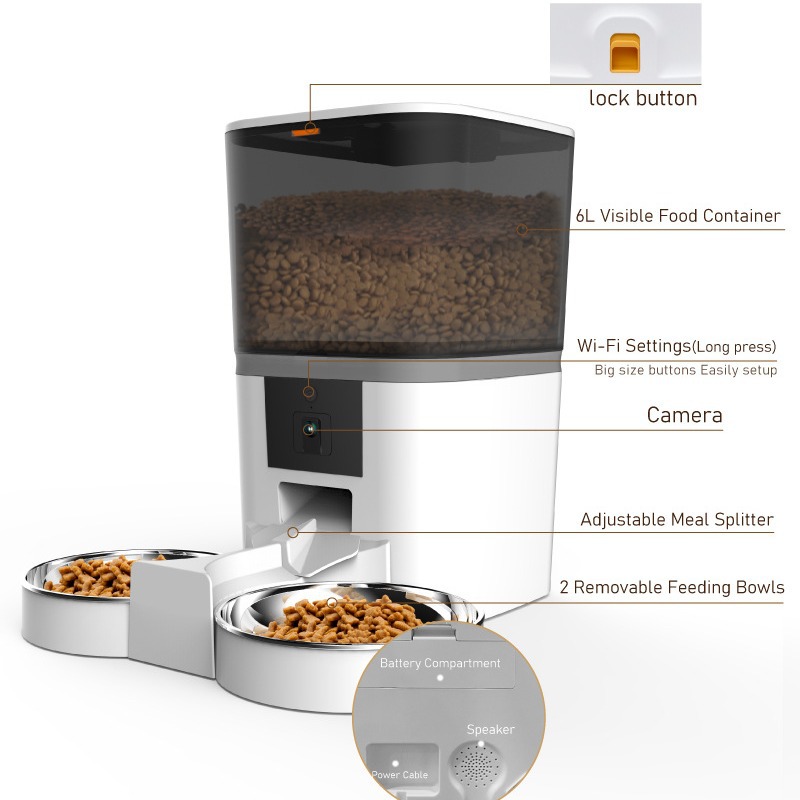 4-6L WiFi Camera Feeder