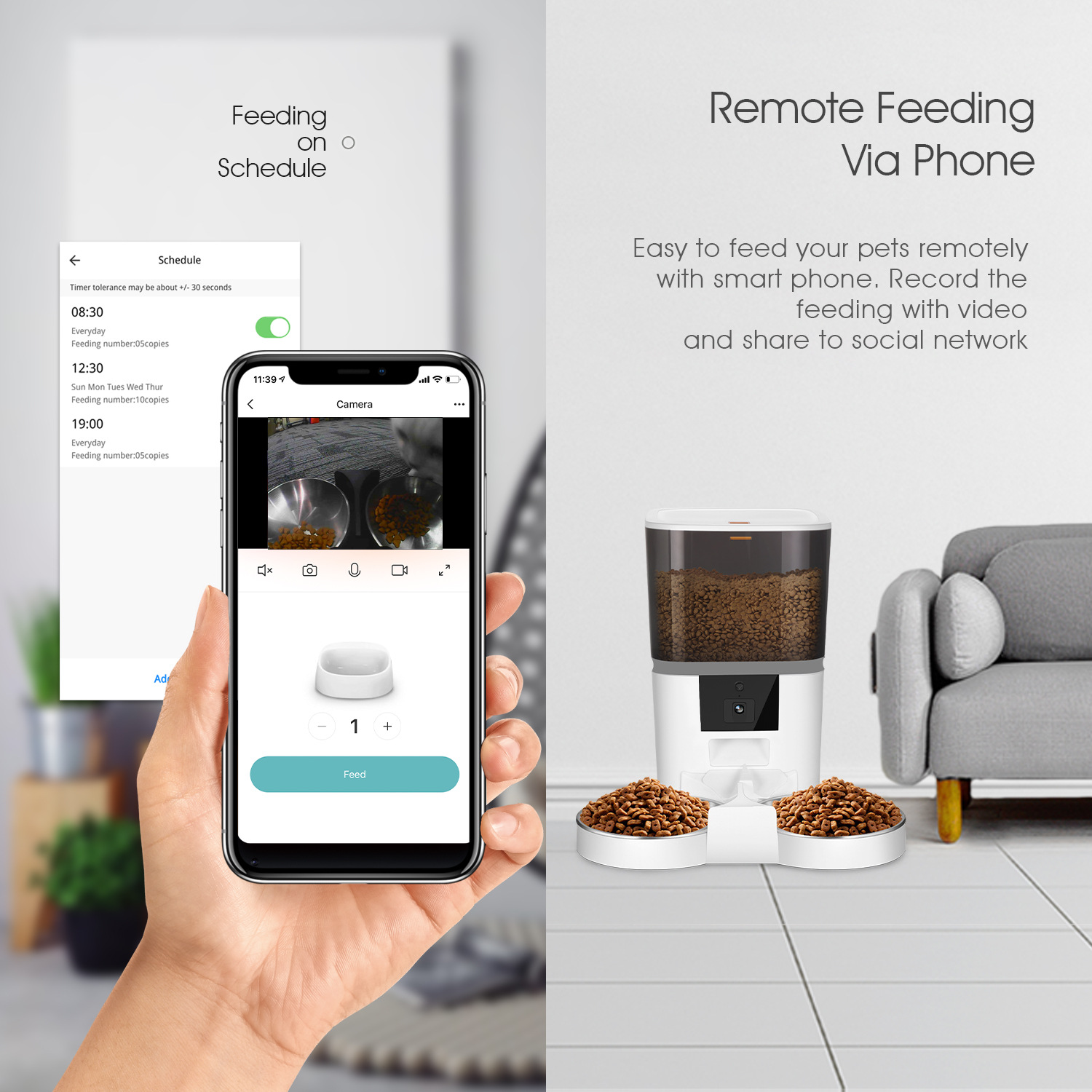 4-6L WiFi Camera Feeder