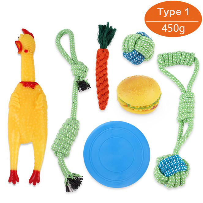 10 Pack Squeaky Dog Toy