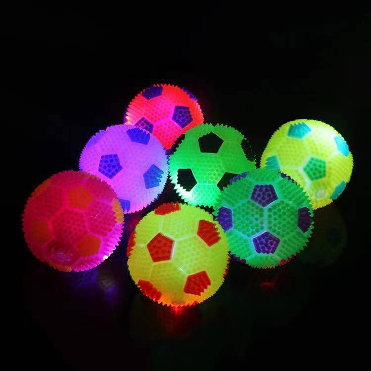 LED Squeaky Dog Ball Toys