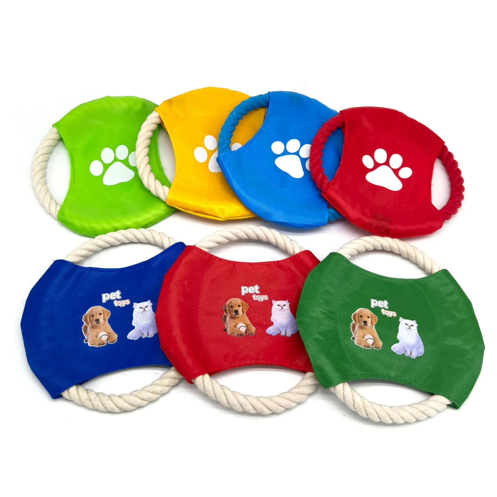 Flying Disc Pet Rope Toys
