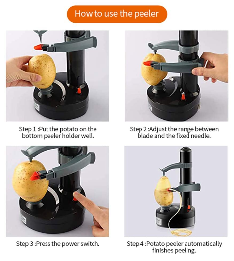 Automatic Electric Fruits Vegetables Peeler