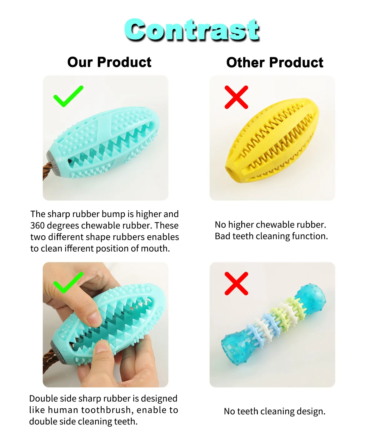 Durable Chew Dental Care Stick