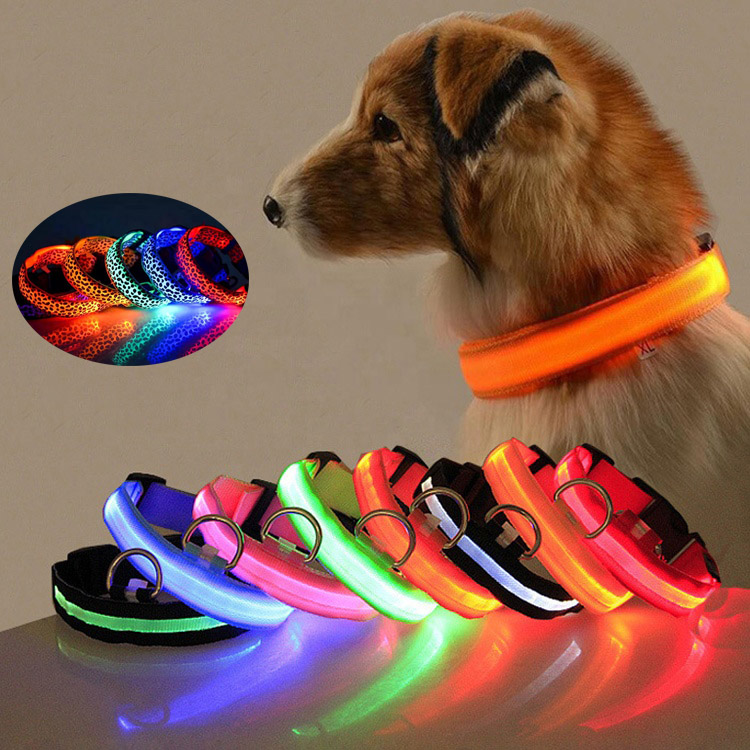 LED Glow-in-the-Dark Collar