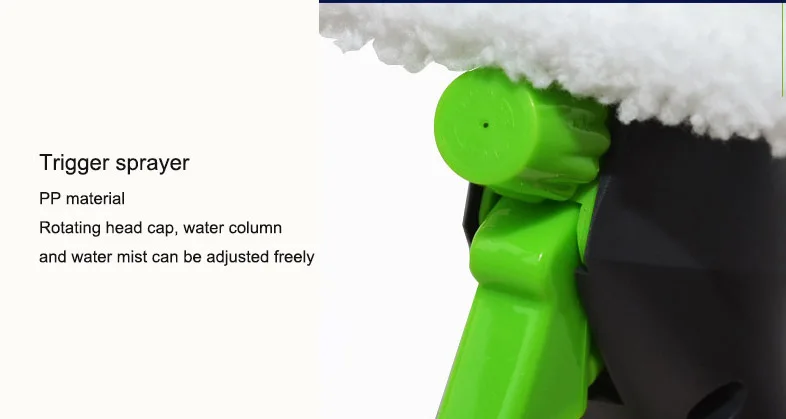 3 in 1 Wet and Dry Microfiber Spray Cleaning Window Cleaner Squeegee