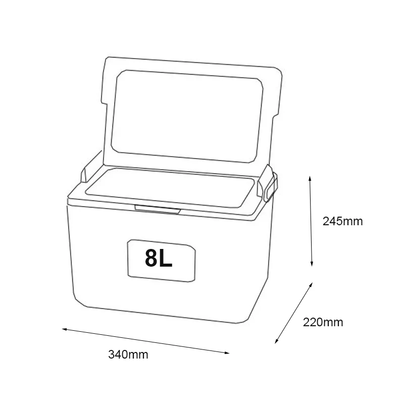 8L Cooler Box