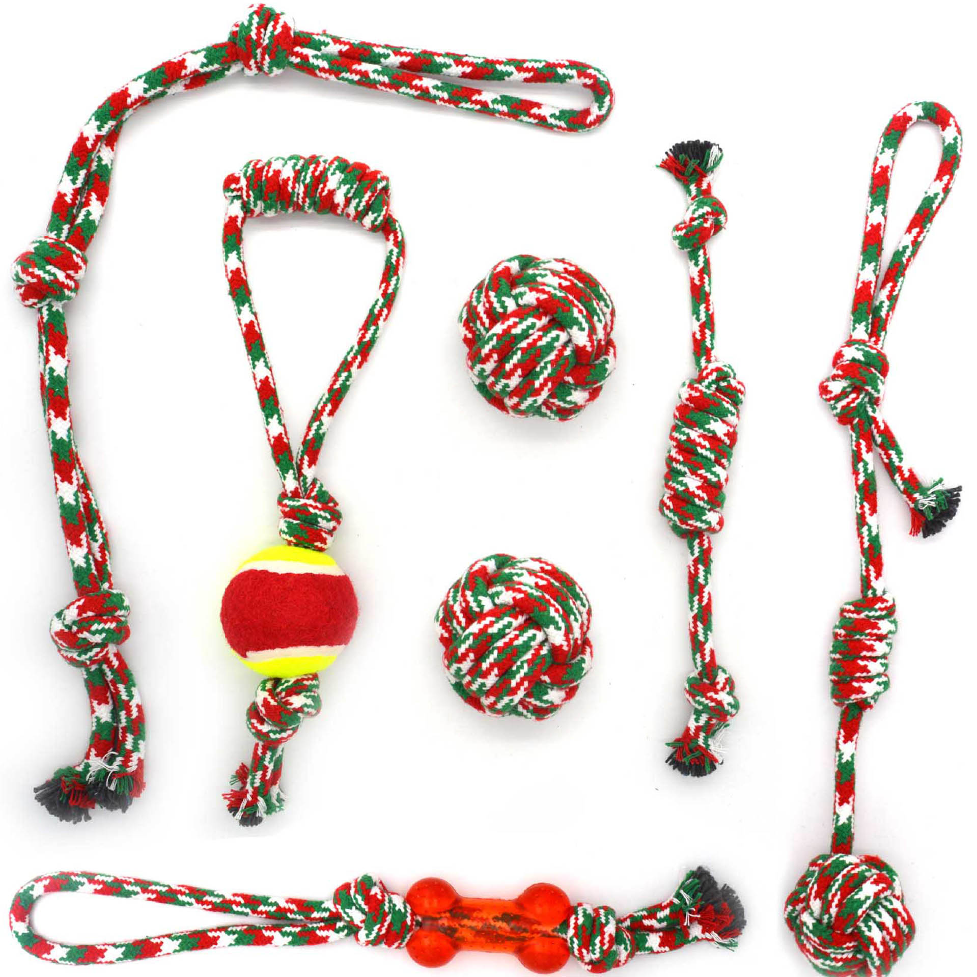5 Pack Christmas Dot Toy