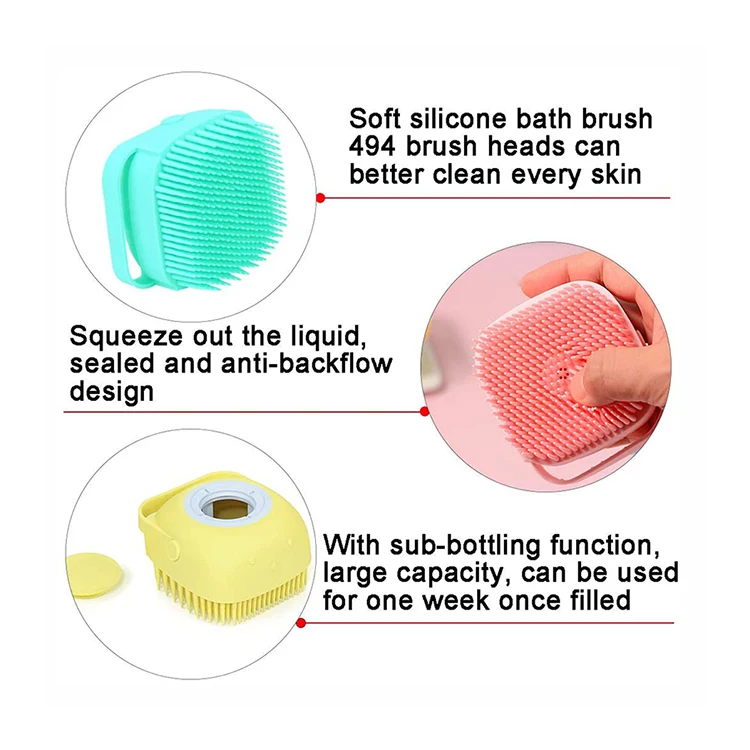 Silicone Shower Brush