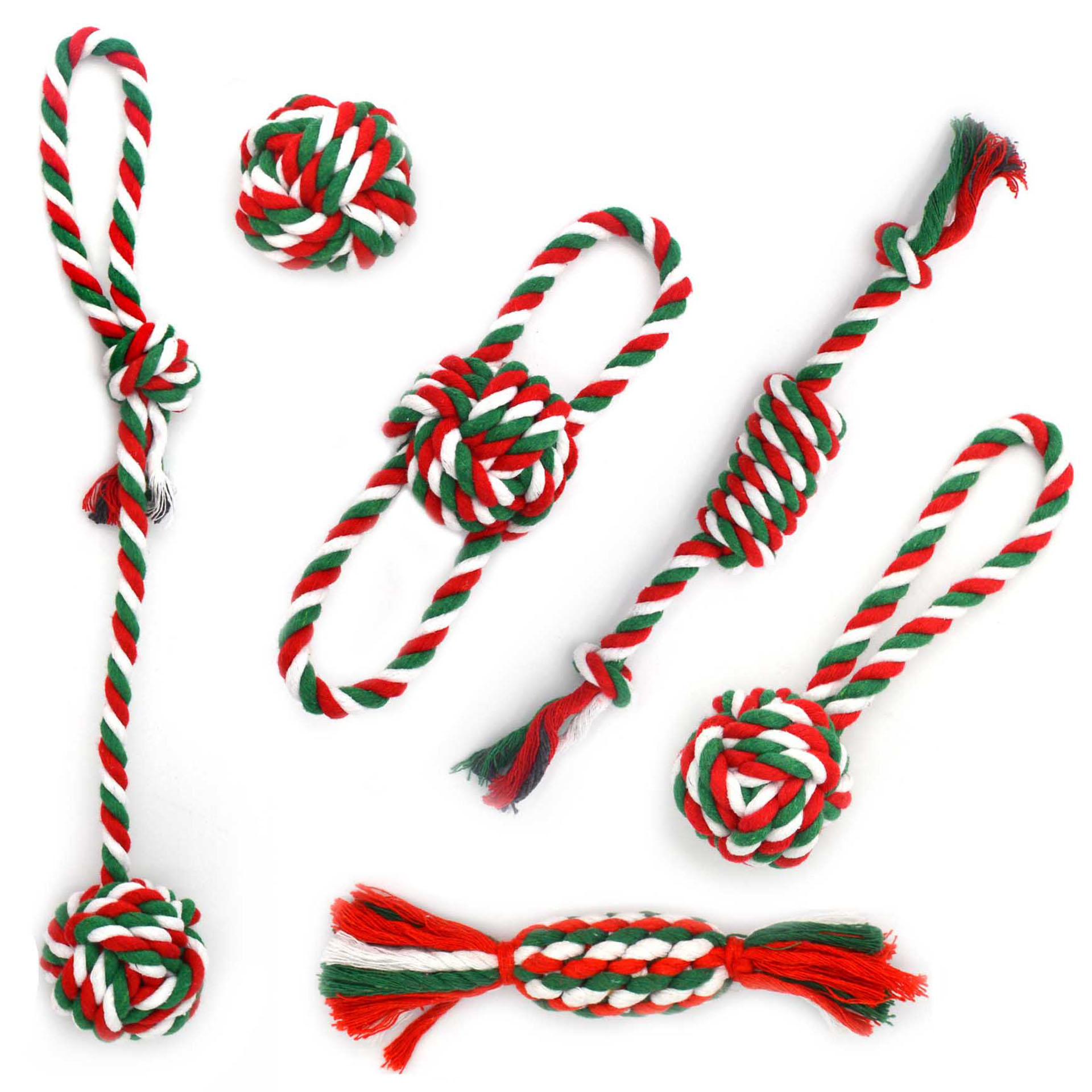 5 Pack Christmas Dot Toy