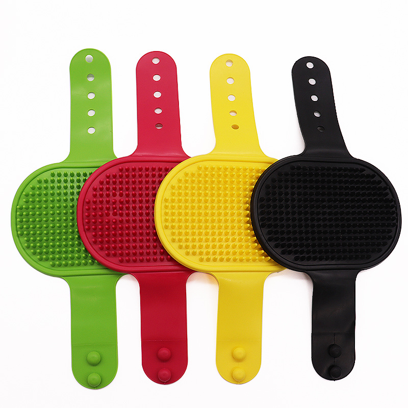 Rubber Comb & Shampoo Dispenser