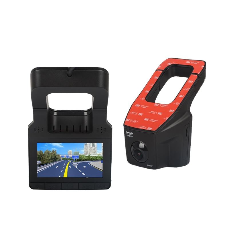 Hidden 1080P Dual 3" Rear-view DVR