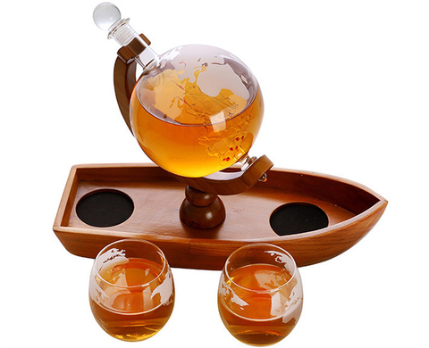 1000ml World Globe Decanter