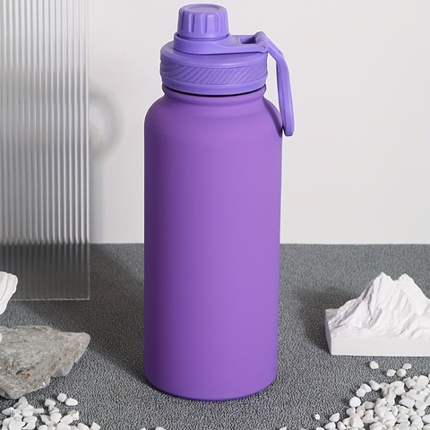 High-Grade 1L Stainless Steel Sports Water Bottle