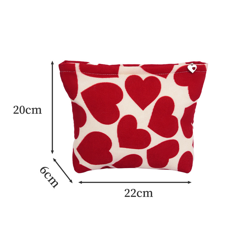 Corduroy Cosmetic Bag