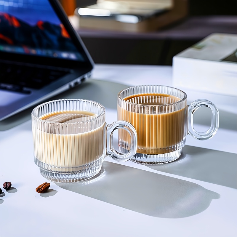 Glass Tumbler Saucer Spoon