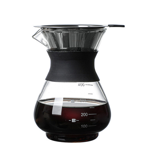 Carafe Pour Over Filter Coffee Dripper