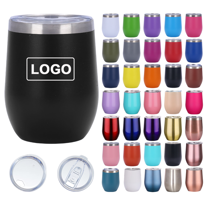 12oz Stainless Steel 304 Egg Mugs Tumbler