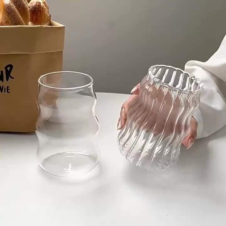 Antique Glass Coffee Mug