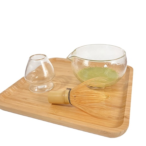 Clear Glass Matcha Bowl