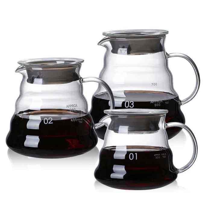 360ml Glass Coffee Pot