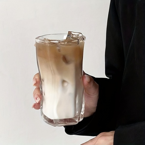 Irregular Twisted Coffee Glass