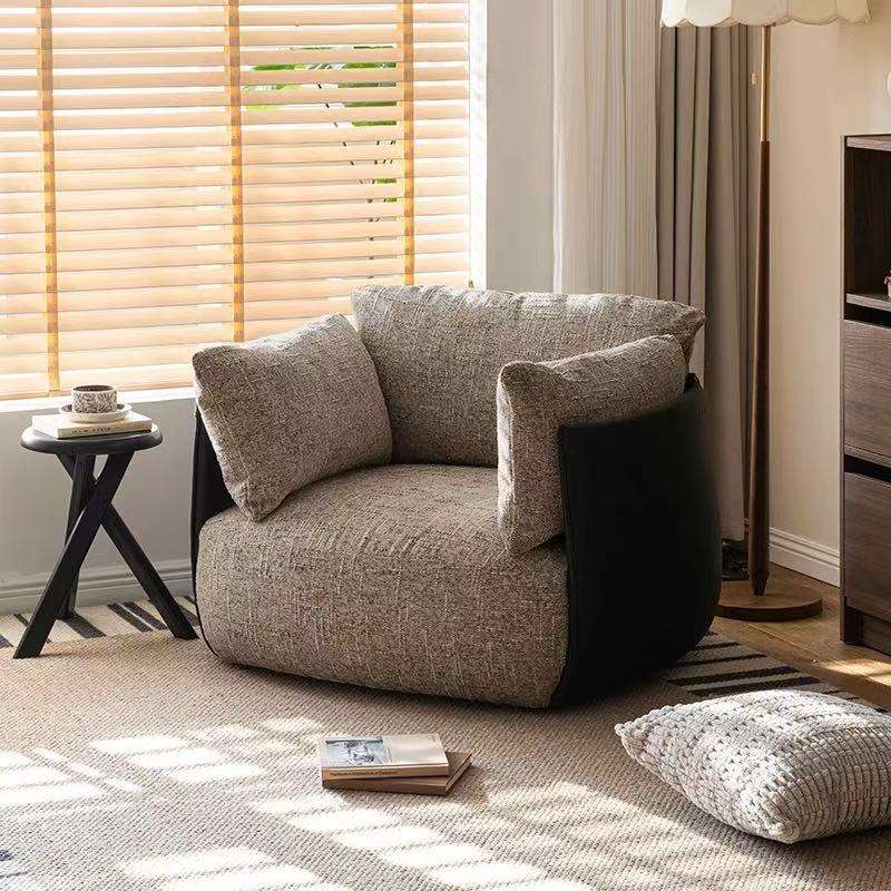 Italian-Designer-Villa-Light-Luxury-Minimalist-Fabric.jpg Fabric Armchair