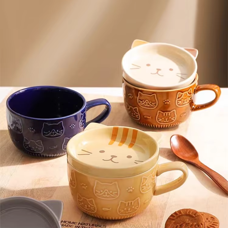 Cartoon Cat Coffee Mug