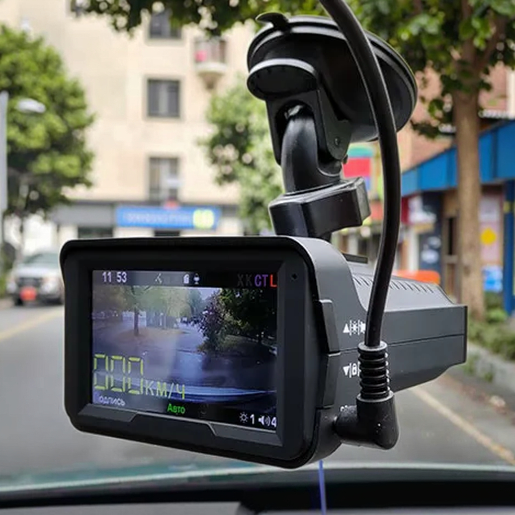 K328SG 1080P IPS GPS Radar DVR