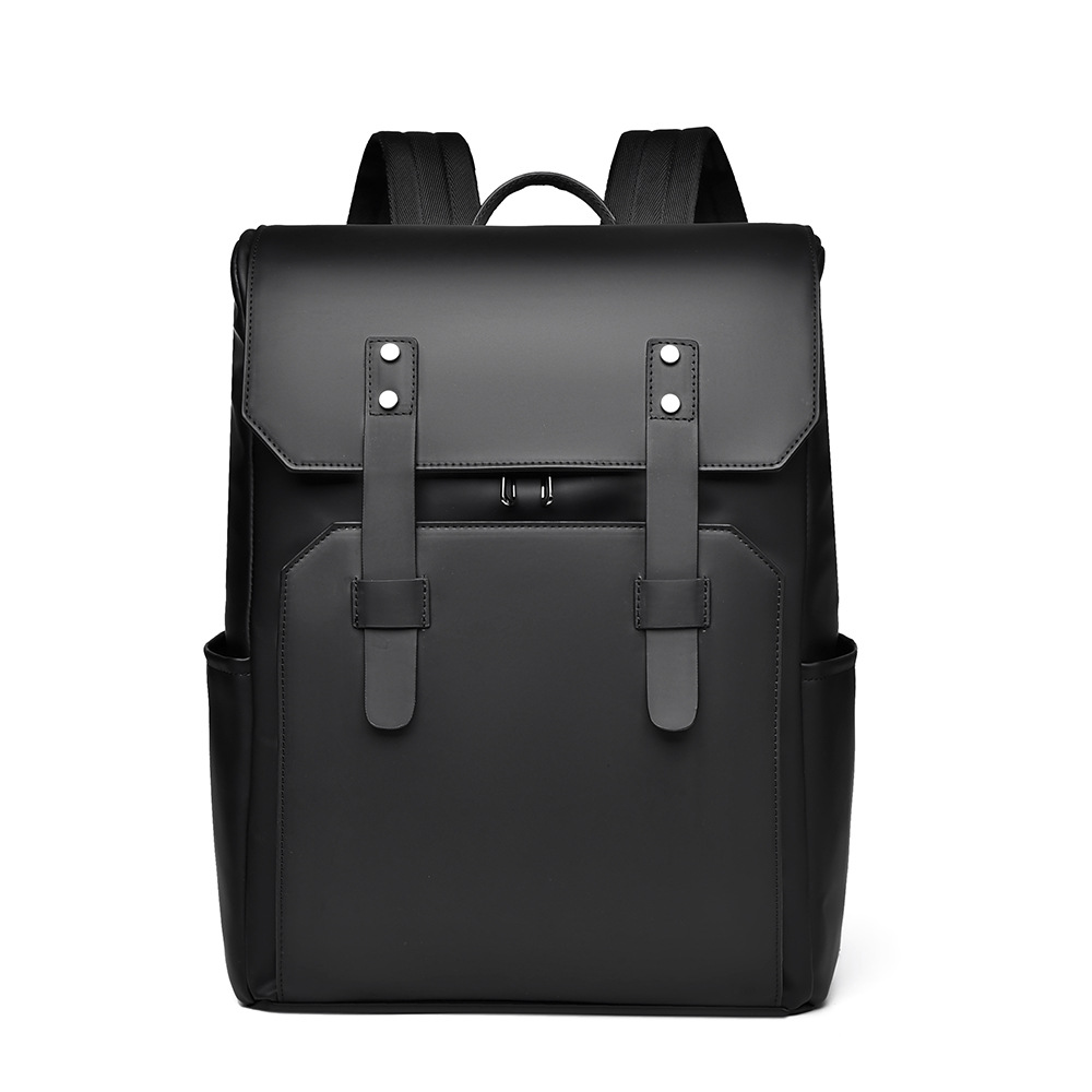Casual Backpack Waterproof PU Material