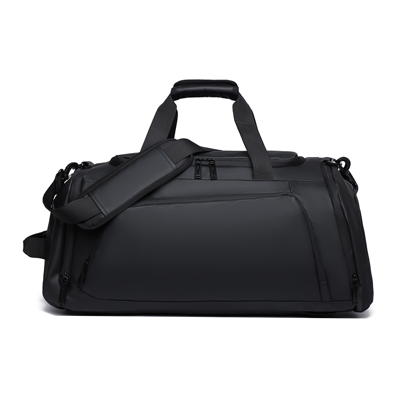 Multi Pockets PU Leather Backpack