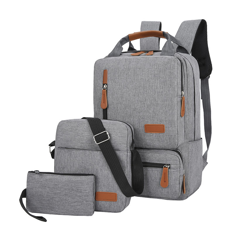 Business USB Laptop Backpacks Set