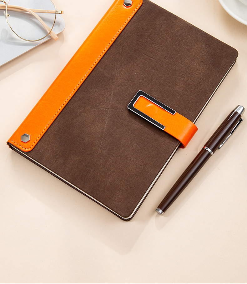 A5 Planner Leather Notebook Set