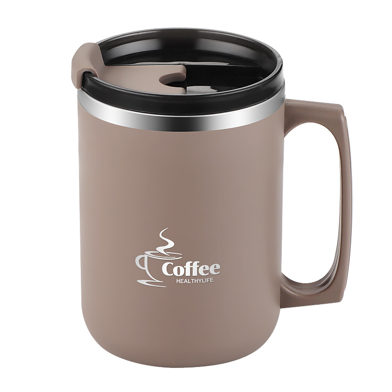 Milk Coffee Cup Stainless Steel Double Wall Thermal Insulated Water Cups