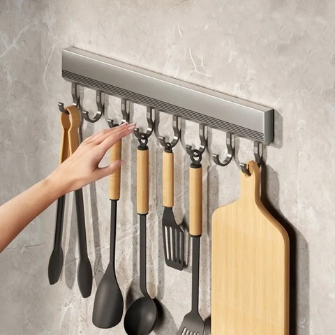 Stainless Steel Wall Coat Rack