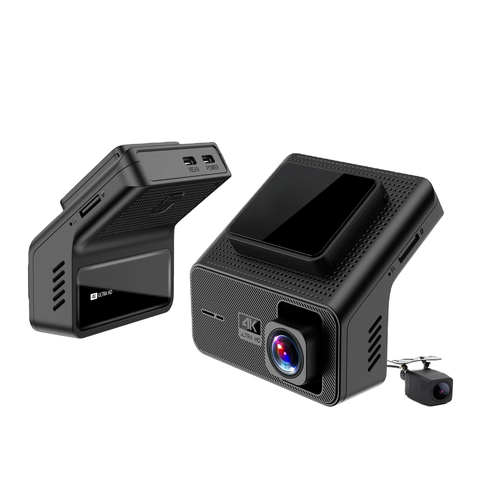 4K+1080P WiFi GPS Dual DVR
