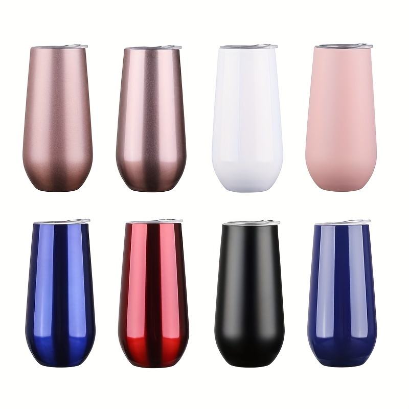 6oz Double Insulated Wine Glass