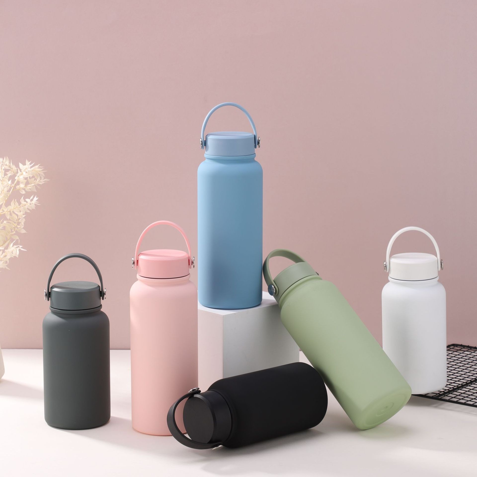 34oz Stainless Steel Gym Water Bottle