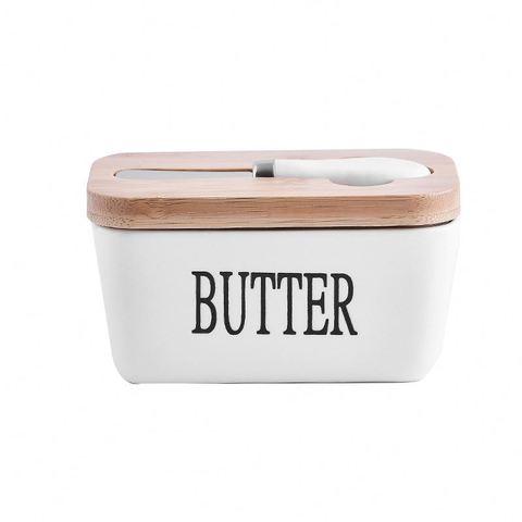 Ceramic Butter Keeper Container