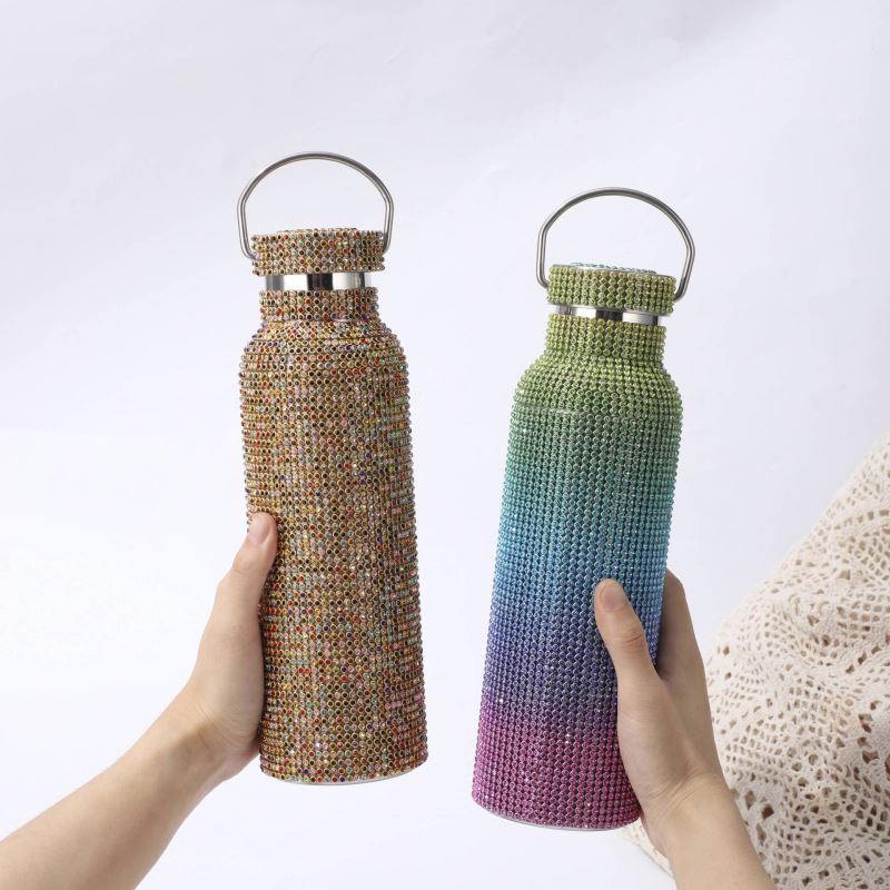 Sparkling Diamond Water Bottle