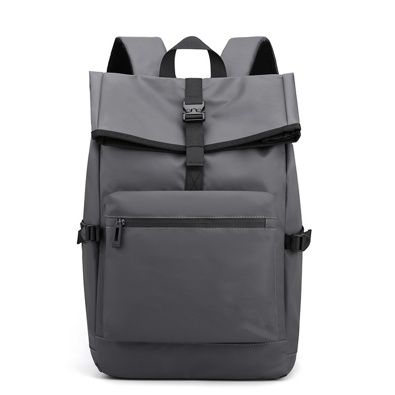 Men Travel Laptop Roll Top Backpack