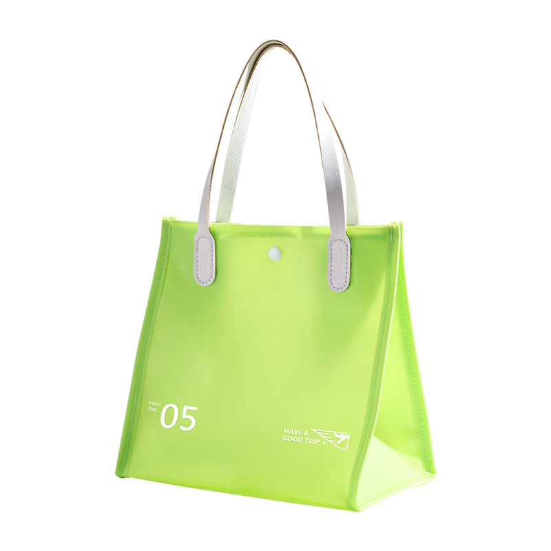 Jelly PVC Cosmetic Tote Bag