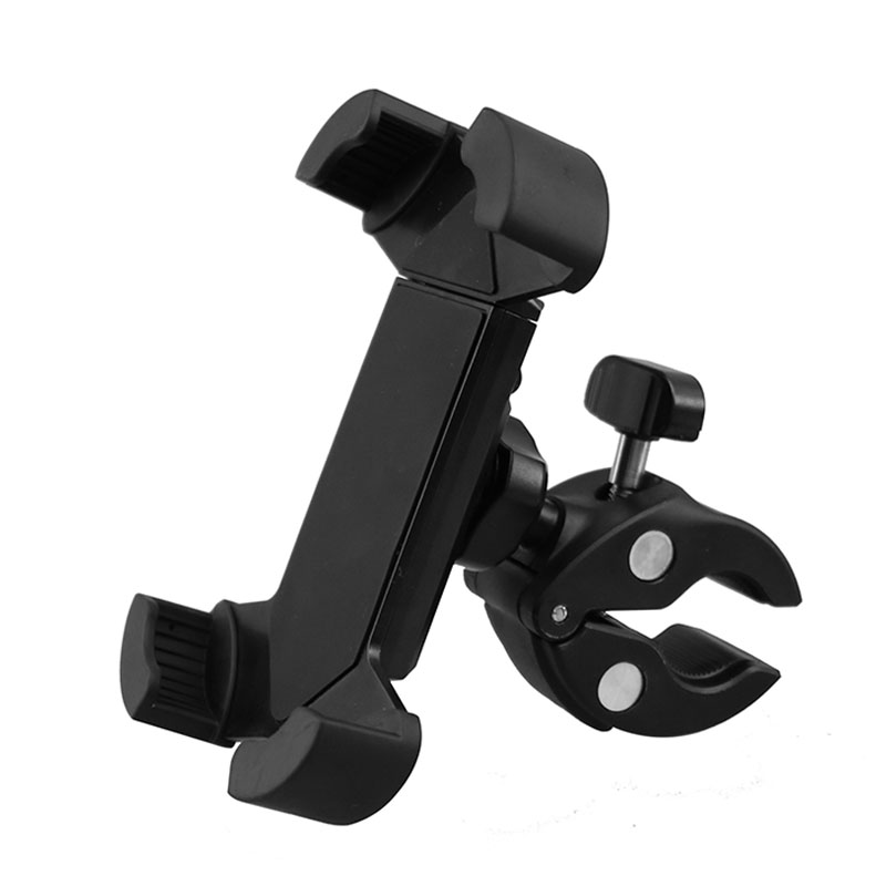 Black iPhone 12 Bike Clamp