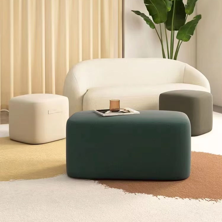 Leather Reception Set