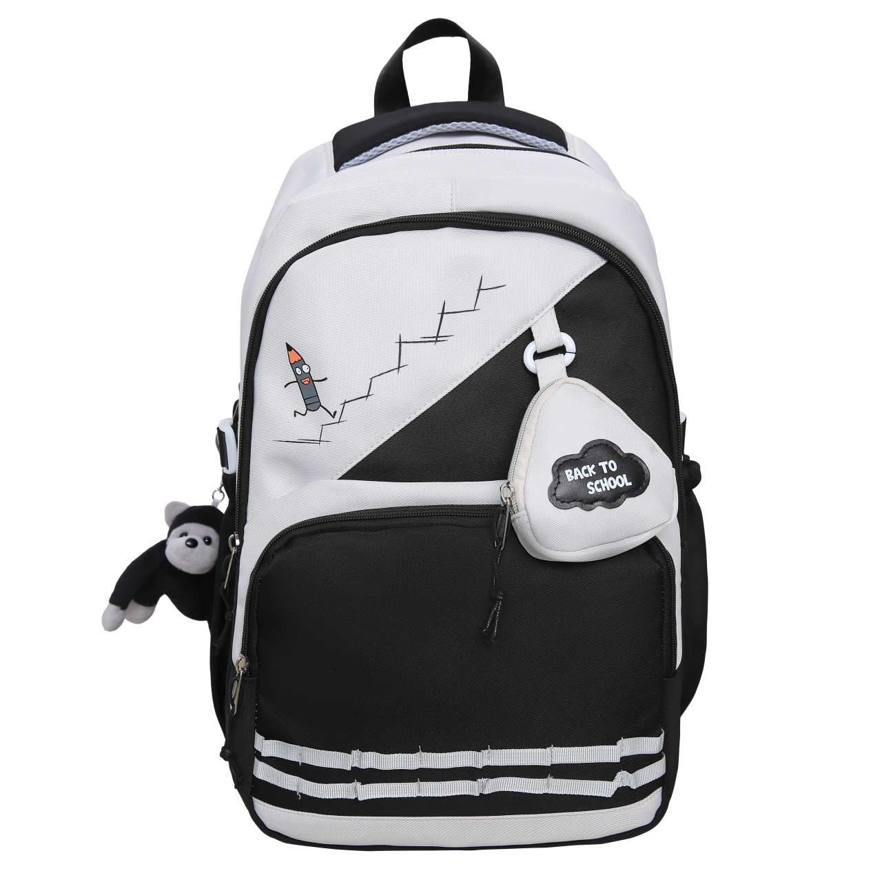 Nylon Casual Light Backpack