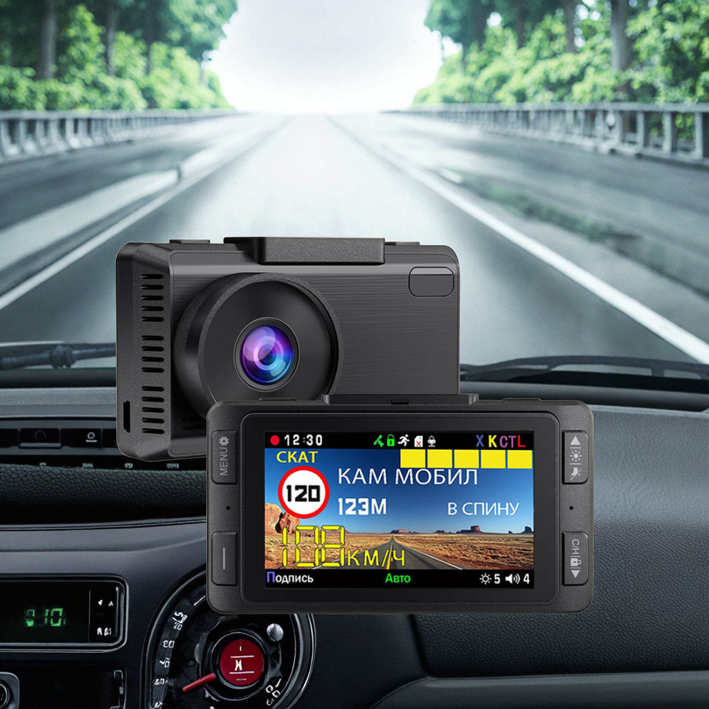 HD302SG 1080P 3-in-1 Radar DVR