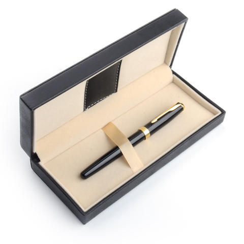 PU Pen Metal Man Business Box